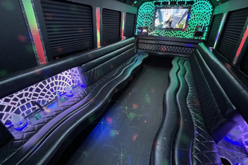 Denver Limo Bus Interior