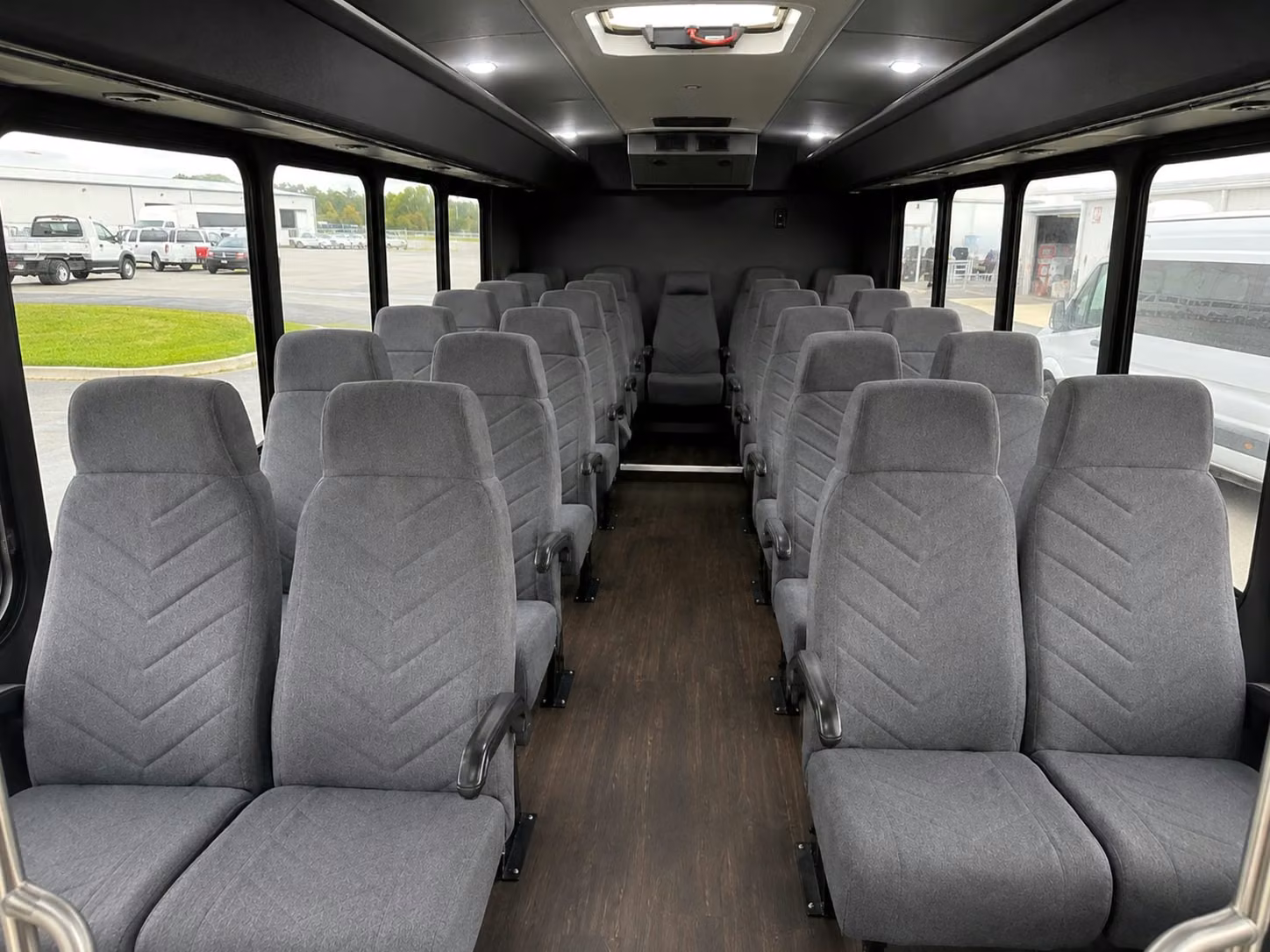18 passenger minibus inside