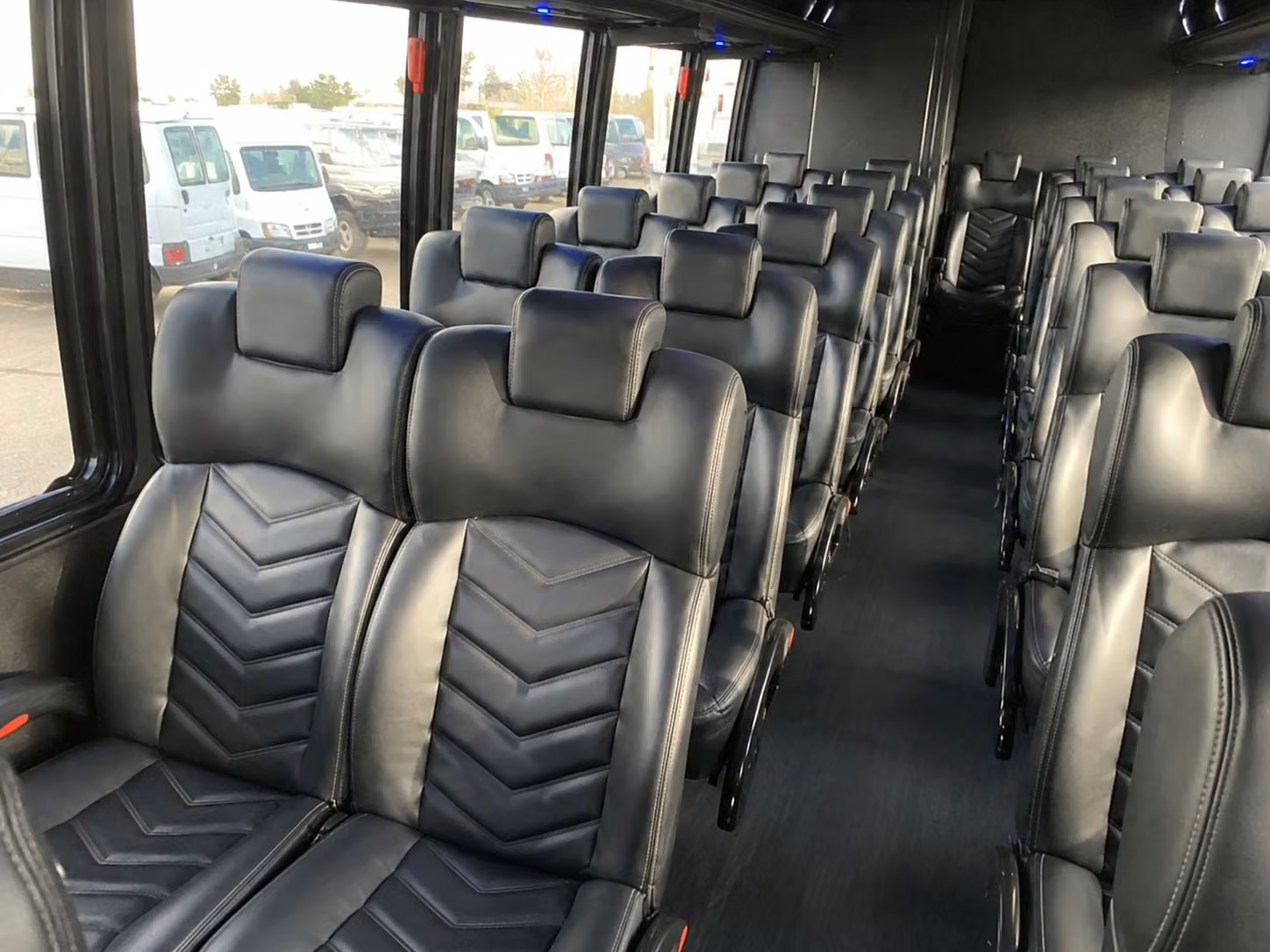 20 passenger minibus inside