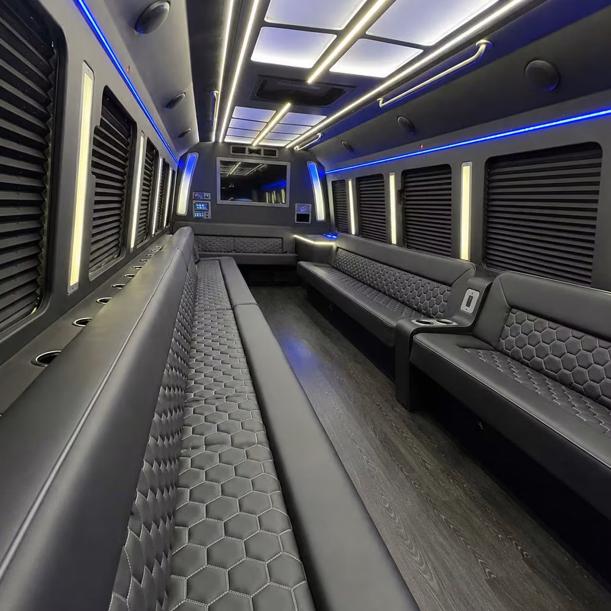 party bus interior