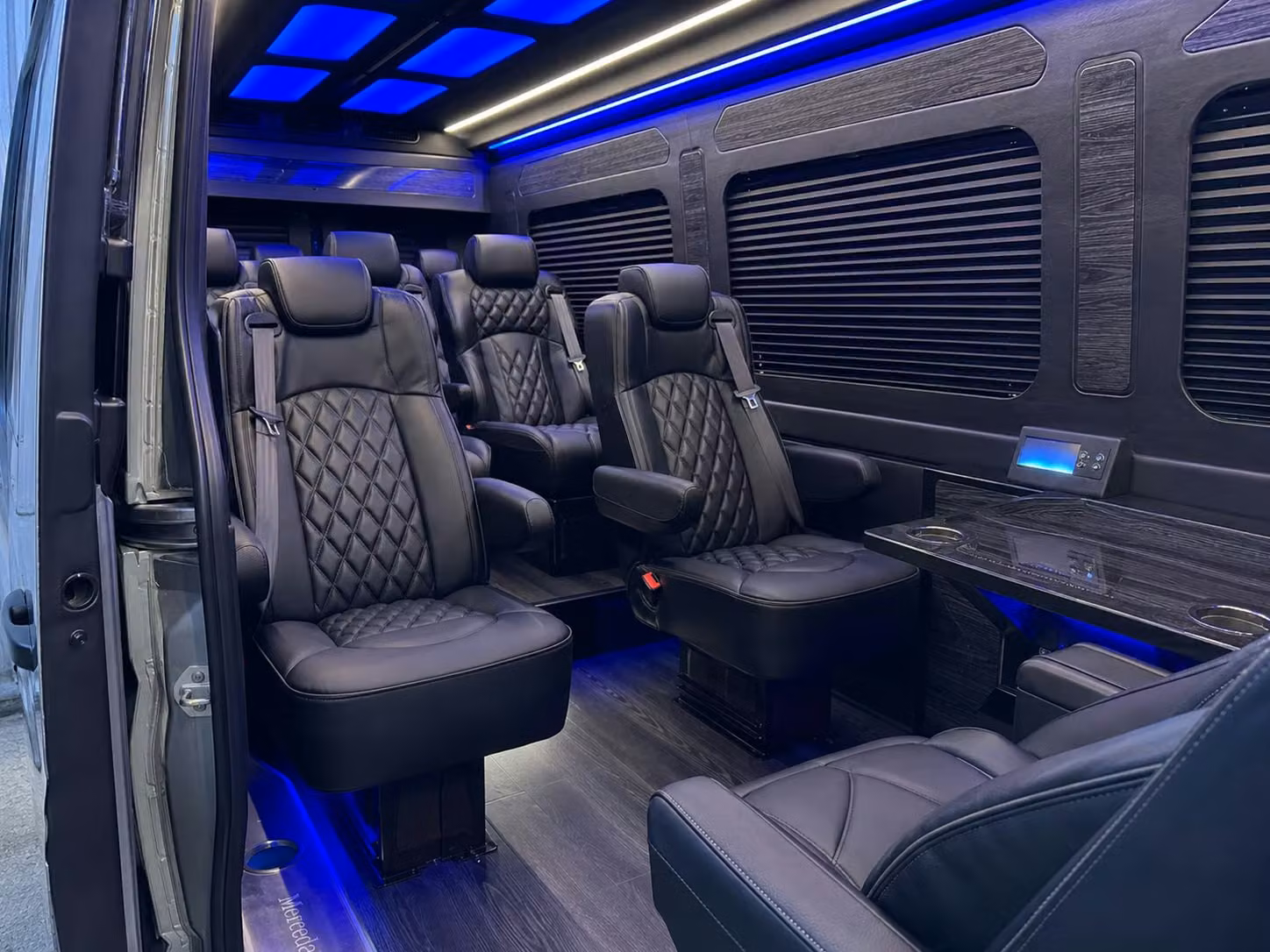 sprinter van transportation for groups and events across denver